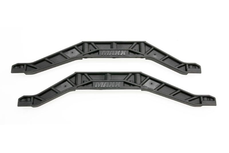 Chassis braces, lower (black) (2)