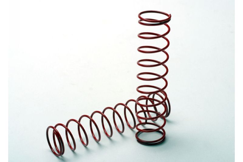 Springs, red (for Ultra Shocks only) (2.5 rate) (f/r) (2)