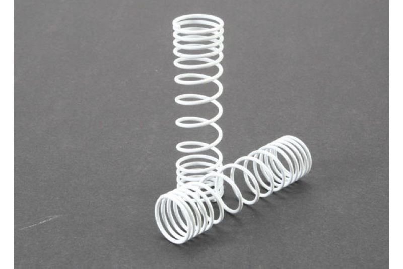 Springs, rear (white) (progressive rate) (2)