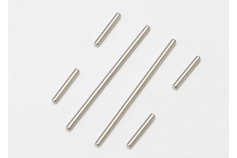 Suspension pin set (front or rear), 2x46mm (2), 2x14mm (4)