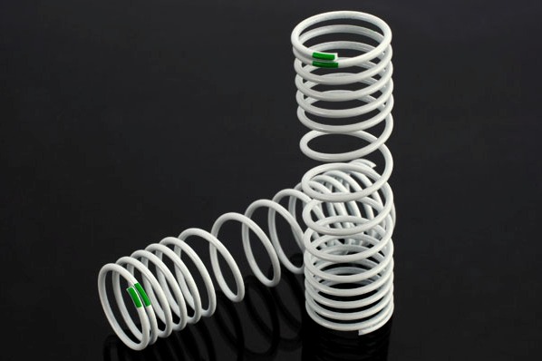 Springs, rear (progressive, -10% rate, green) (2)