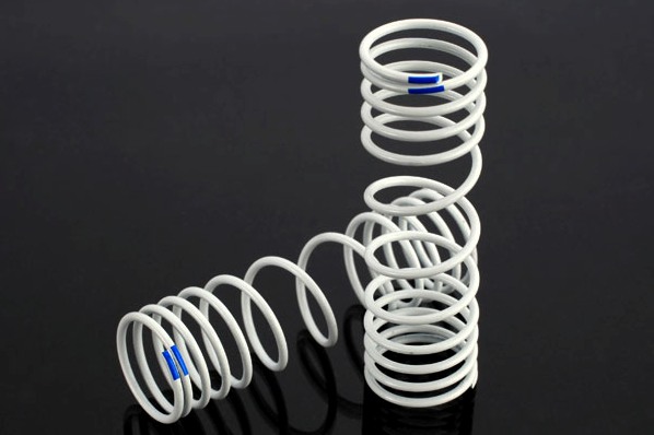 Springs, rear (progressive, +20% rate, blue) (2)