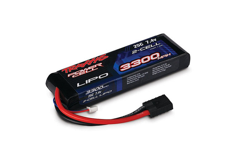 3300mah 7.4v 2-Cell 25C LiPO Battery