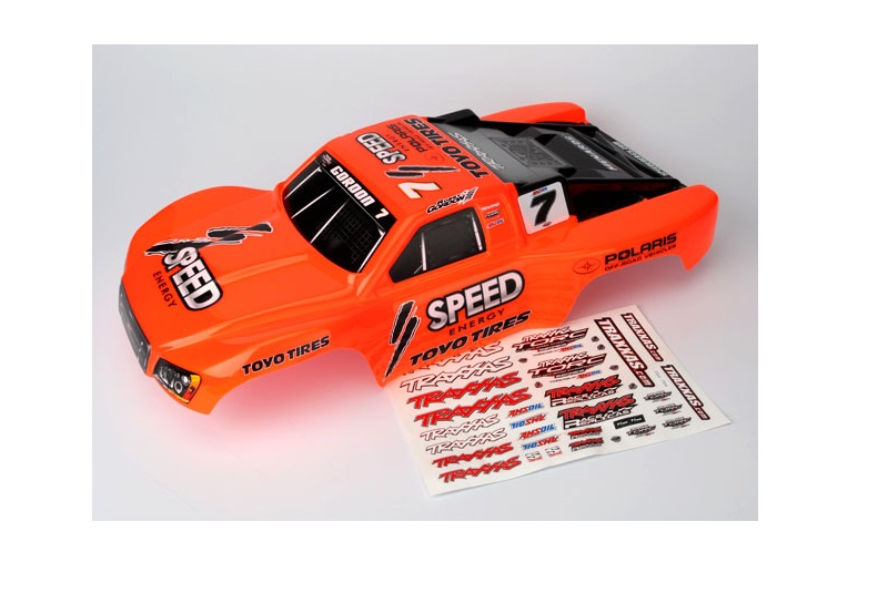 Body, Slash 4X4, Robby Gordon (painted, decals applied)