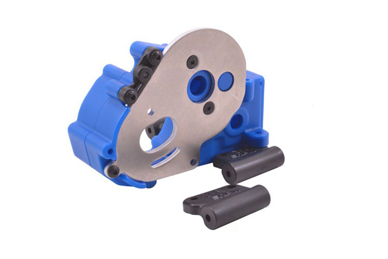 Traxxas Gearbox Housing and Mounts - Blue