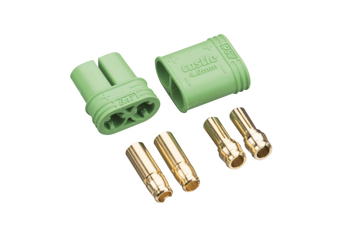 4.0mm Polarized Connectors-Male/Female Singl