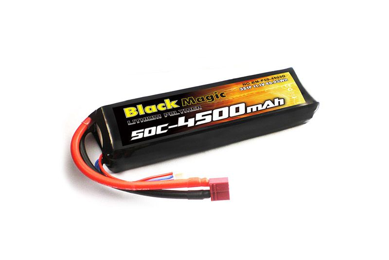 LiPo 11,1V(3S) 4500mAh 50C Deans plug