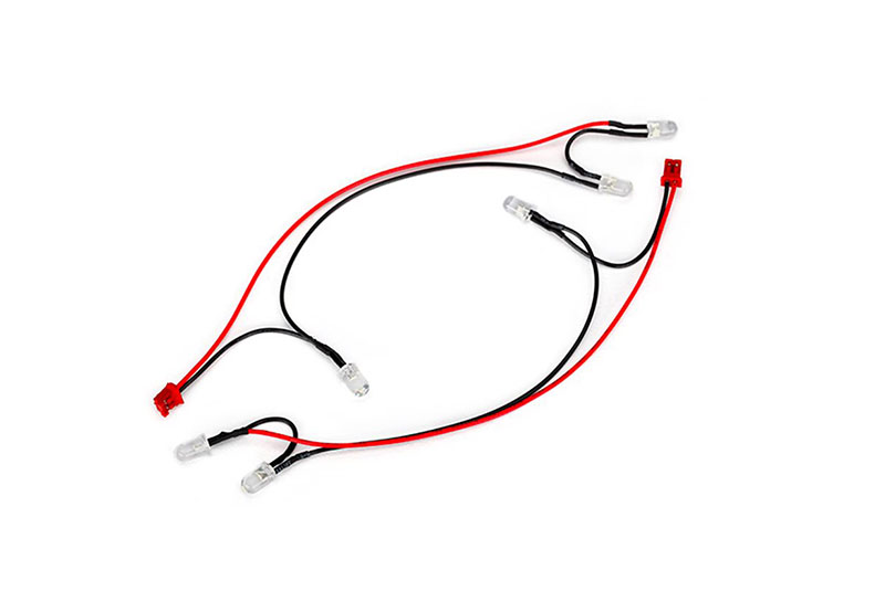 LED light harness, front