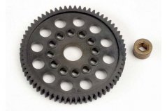 Spur gear (64-Tooth) (32-Pitch) w/bushing