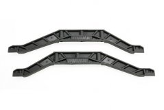 Chassis braces, lower (black) (2)