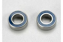 Ball bearings, blue rubber sealed (5x10x4mm) (2)