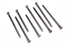 Suspension screw pin set, hardened steel (hex drive)