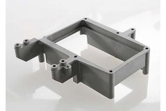 Fuel tank box (holder)/ throttle servo mount (grey)