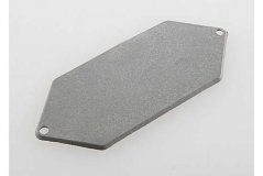 Mounting plate, receiver (grey)