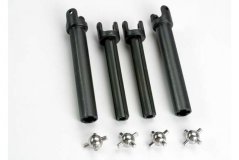 Half shafts, long (Heavy-duty) (external-splined (2) &amp; internal-splined (2))/ metal u-joints (4)