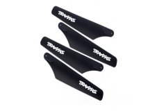 Rotor blade set, upper &amp; lower (black) (4)