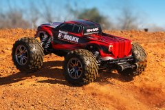 TRAXXAS E-Maxx Brushless 1/10 4WD TQi Ready to Bluetooth Module TSM (w/o Battery and Charger)